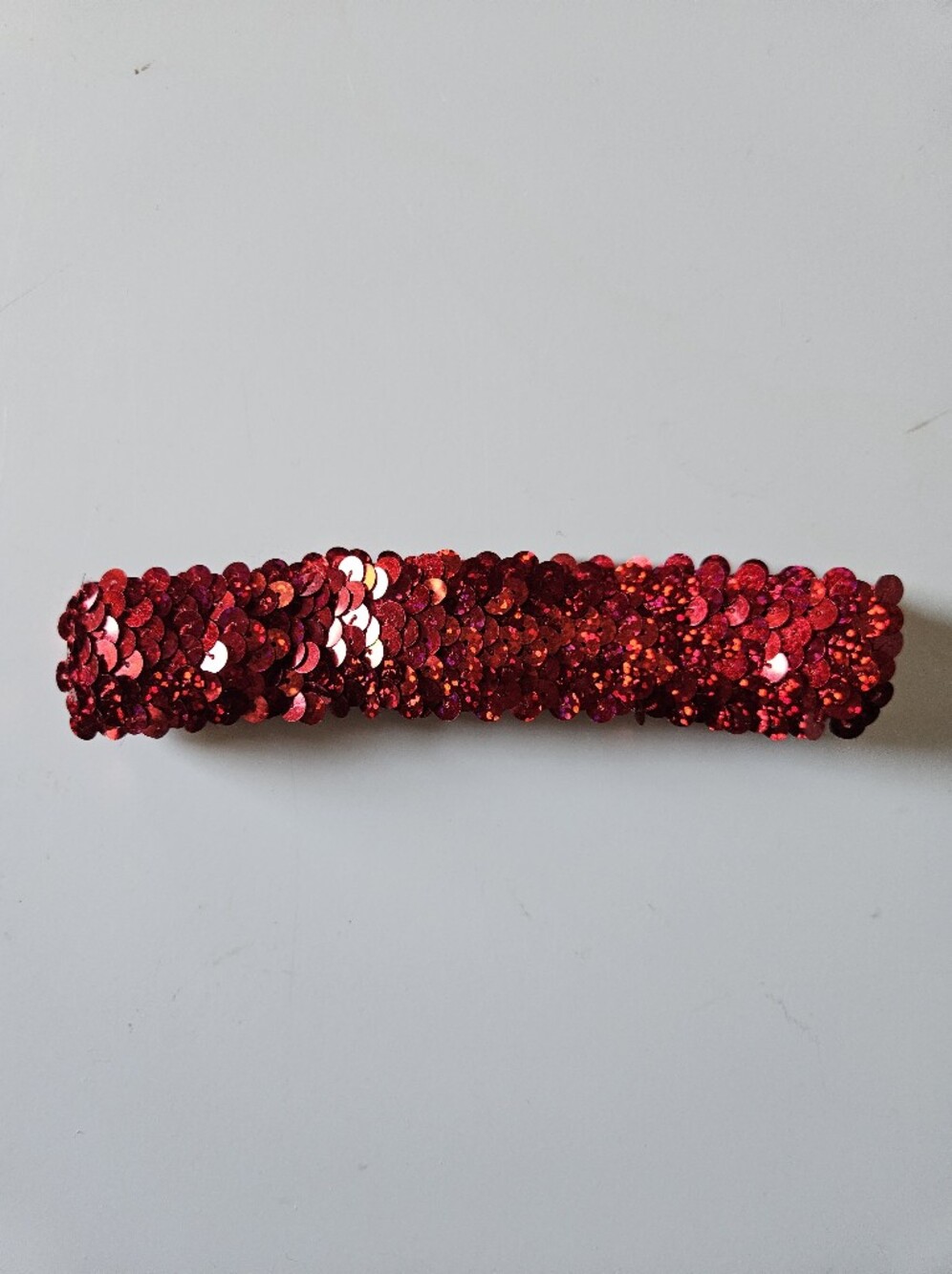 Red Sequin Garter